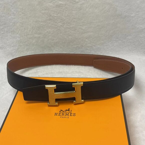 HERMES Reversible Enamel Belt